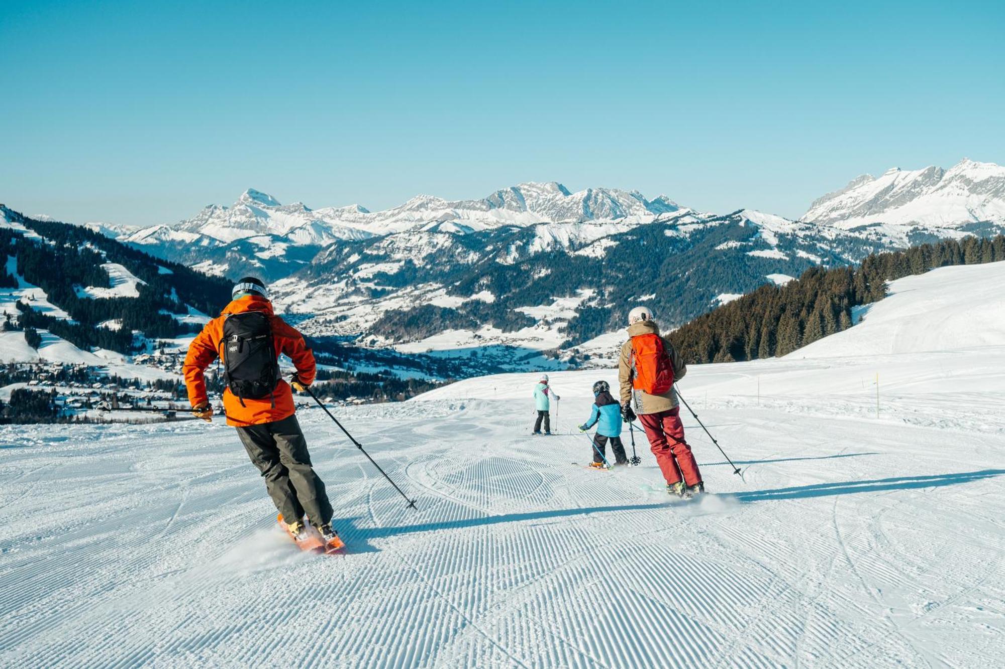 Hotel Vacances Bleues Les Chalets Du Prariand Megève Екстериор снимка