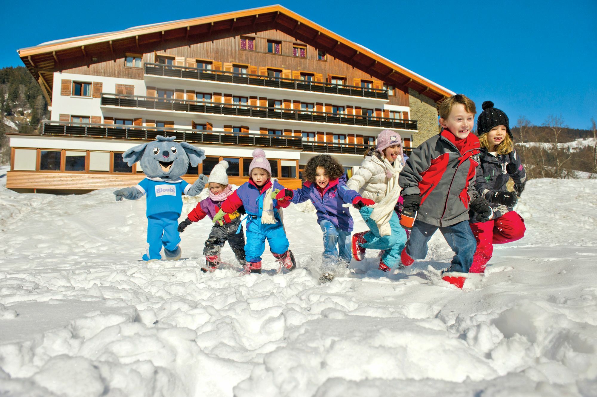 Hotel Vacances Bleues Les Chalets Du Prariand Megève Екстериор снимка